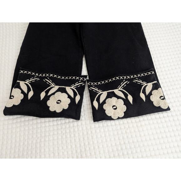 lucky brand knitwear vintage y2k embroidered cropped sweatpants - Picture 16 of 16